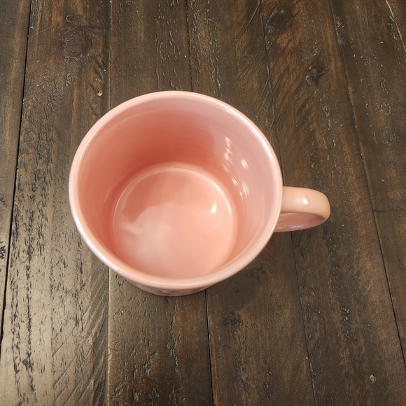 Cracker Barrel Pink Iridescent Shimmer "Let's Go Girls" Mug - Picture 3 of 4